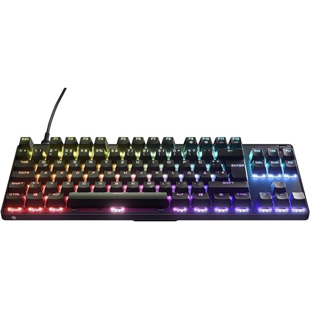 - SteelSeries Apex 9 TKL | Mechanical Gaming Keyboard | Optical Switches –