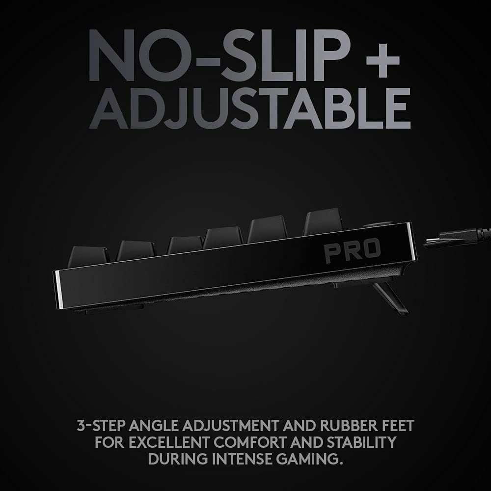 - Logitech G PRO TKL Mechanical Gaming Keyboard | GX Blue Clicky Key Switches -