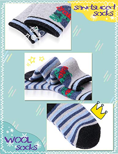 - Kids Warm Merino Wool Socks for Walking -