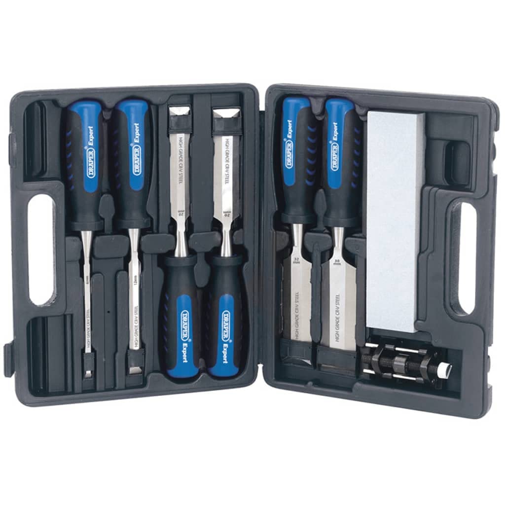 - Draper Expert 88605 8 Piece Wood Chisel Set -