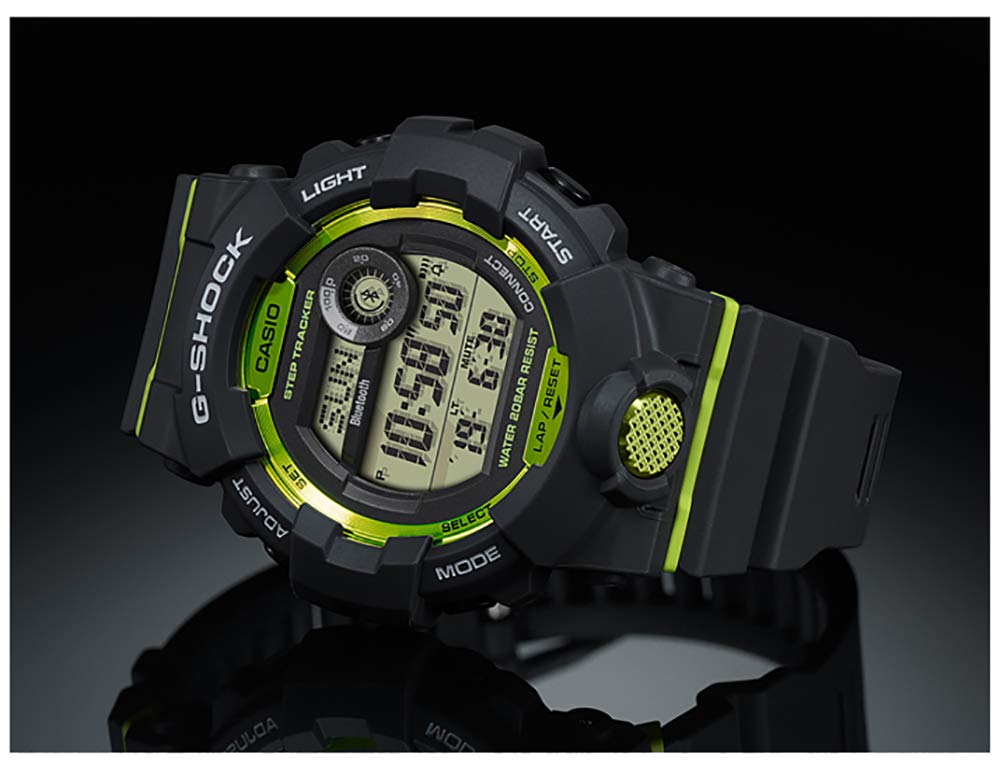 Casio Men's Digital Quartz Watch with Resin Strap GBD-800-8ER