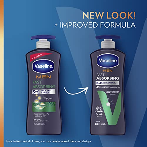 - Vaseline Men Lotion, Body & Face, 24.5 Oz. -