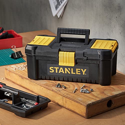 - Stanley STST1-75514 | "Essential" 12.5" Toolbox | Plastic Latches -
