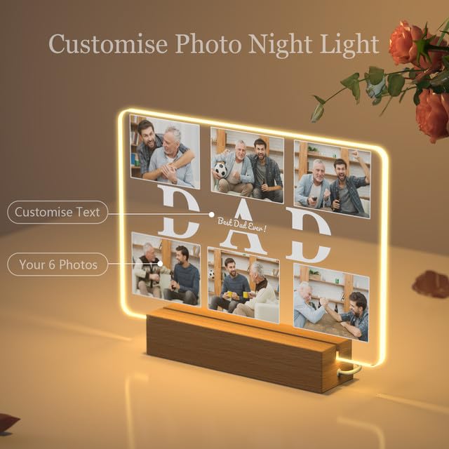 - Personalised Custom Light up Picture Frame -