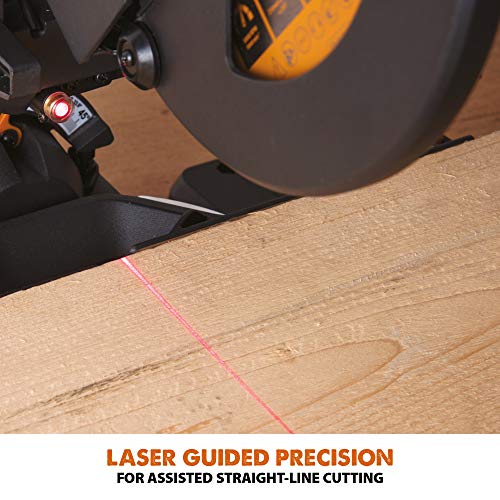 - Evolution Power Tools R210SMS+ Sliding Mitre Saw With Multi-Material Cutting | 45° Bevel | 50° Mitre | 230mm Slide | 1500 W | 230 V -