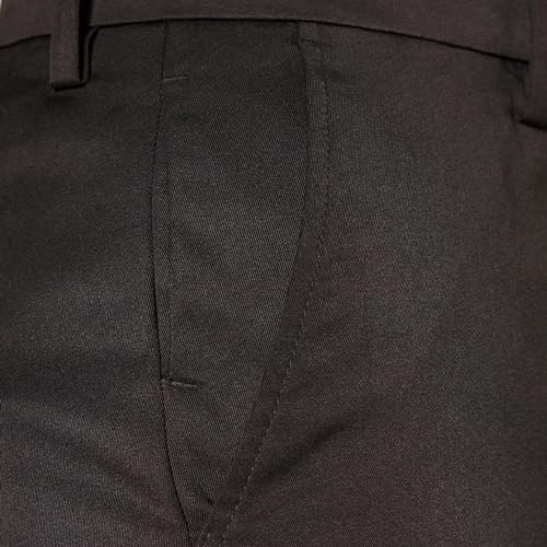 Amazon Essentials Men's Slim-Fit Stretch Golf Trousers, Black, 33W / 28L
