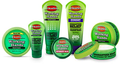 - O'Keeffe's Working Hands | 80ml Tube | Hand Cream for Extremely Dry, Cracked Hands -