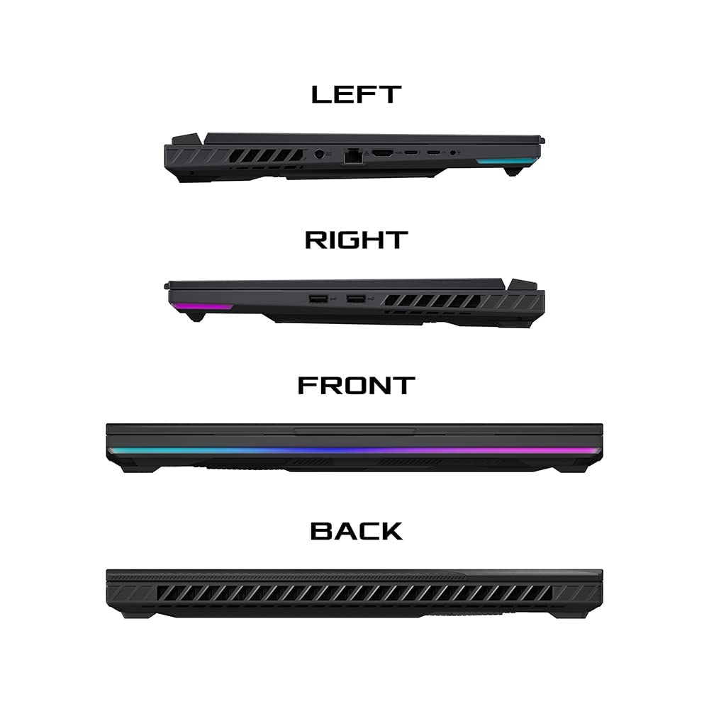 ASUS ROG Strix 16 G614JIR 16.0" WUXGA 165Hz Gaming Laptop (Intel i9-14900HX, NVIDIA GeForce RTX 4070 Laptop GPU, 16GB RAM, 1TB PCIe SSD, Windows 11 Home)