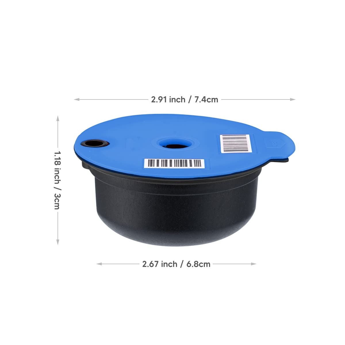 - Tassimo Refillable Pods | Reusable Coffee Pods for Tassimo Bosch Coffee Maker -