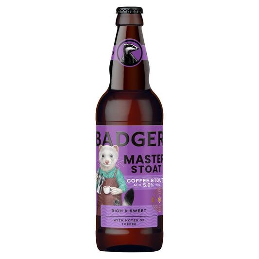 Badger Master Stoat Coffee Stout, 500ml