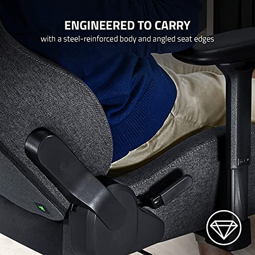 - Razer Iskur | Premium Gaming Chair with Integrated Lumbar Support | XL -