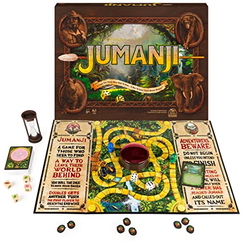 - Jumanji The Game | The Classic Adventure Board Game for Kids and Families -