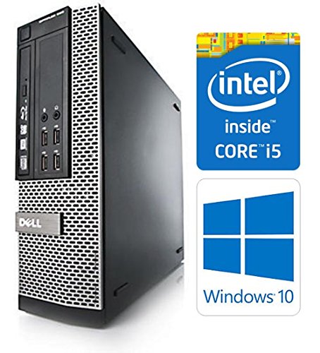 Complete set of 21.5in Monitor and Dell OptiPlex Quad Core i5-2400 8GB 1000GB WiFi Windows 10 64-Bit Desktop PC Computer (Renewed)