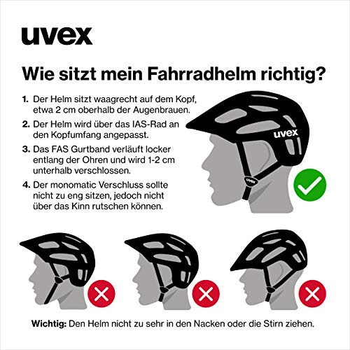 - uvex i-vo cc - Lightweight All-Round Bike Helmet -