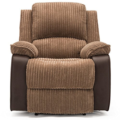 - More4Homes POSTANA JUMBO CORD FABRIC RECLINER -