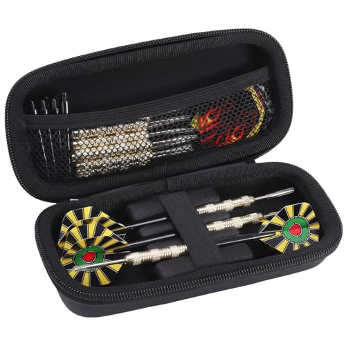 - Invalidism Dart Case | Darts Carrying Case for Steel Tip or Soft Tip Darts -