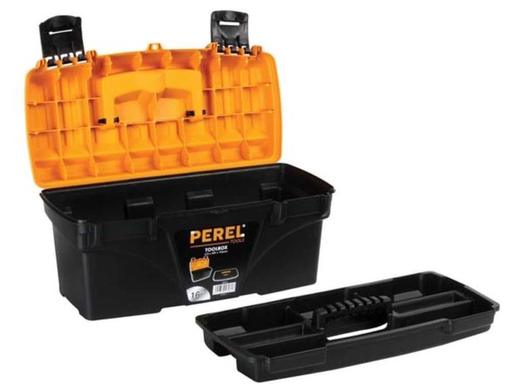 - Perel OM16 16-Inch Toolbox -