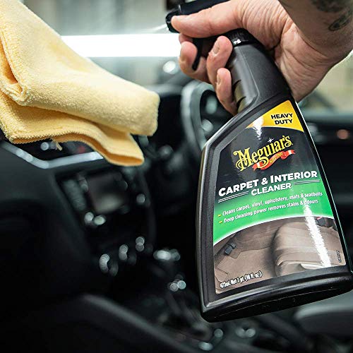 - Meguiar's G9416EU Heavy Duty Carpet & Interior Cleaner -