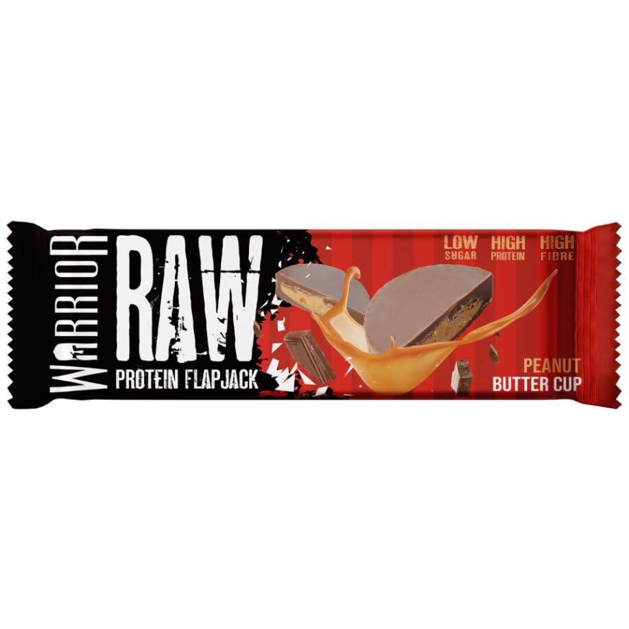 - Warrior Raw Protein Flapjacks – 12 Bars x 75g Each – Packed with 20g of Protein