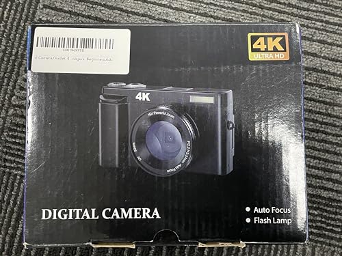 - Digital Camera | Oiadek 4K 48MP Autofocus Vlogging Camera | 32G Memory Card 16X Digital Zoom -
