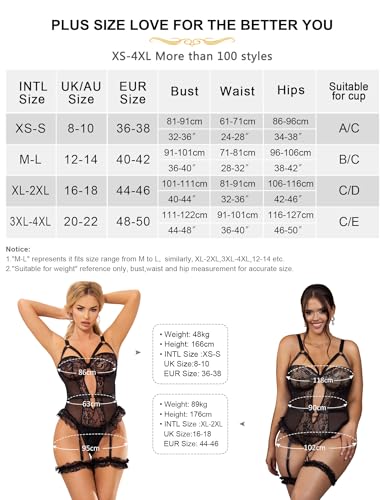 - ohyeahlady Lingerie Sets for Women -