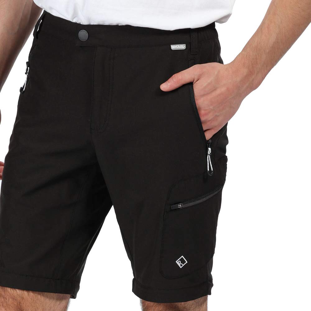 - Regatta Mens Highton Rip Off Zip Off Legs Walking Trousers -
