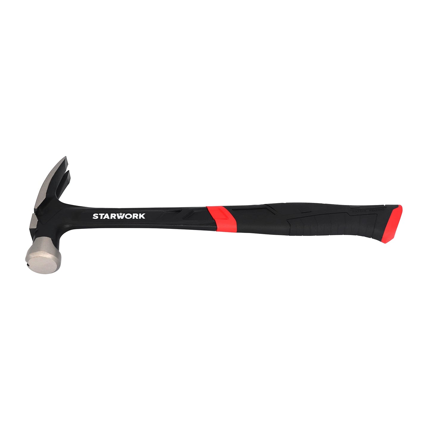 - STARWORK 20 oz | One-Piece Rip Hammer | Comfort Grip for Pulling Nails -