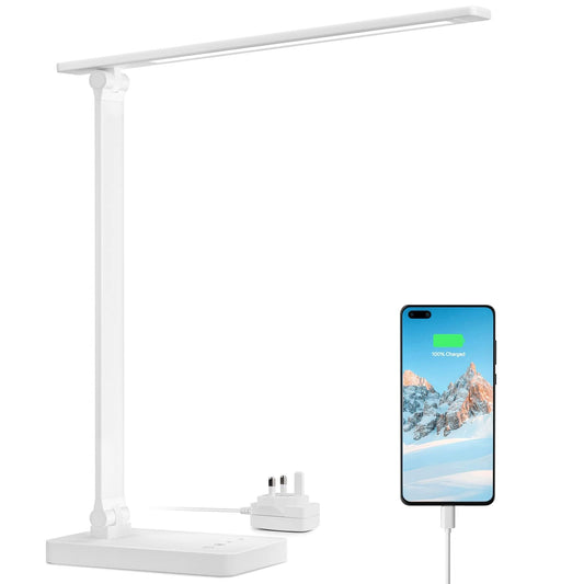 - Lepro LED Desk Lamp | 5 Brightness Levels x 3 Colour Mode |Touch Control Daylight Lamp -