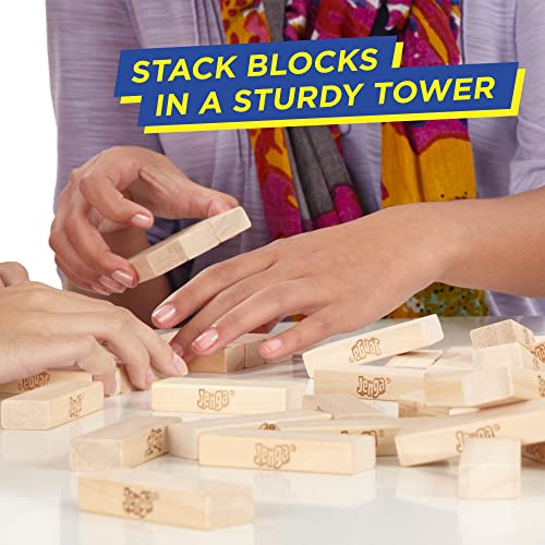 - Hasbro Gaming Jenga | Jenga Classic  Board Game -