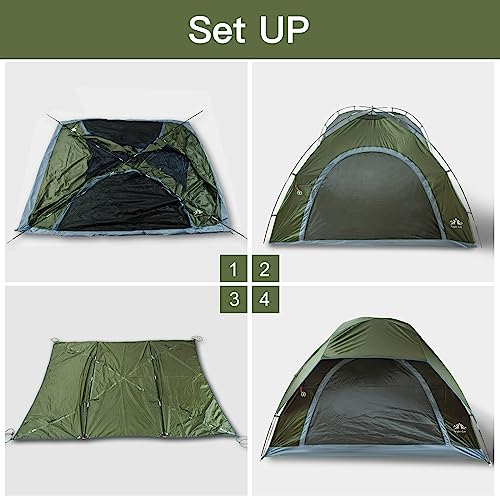 - Night Cat Camping Tent for 1 Person | Waterproof Backpacking Tent -