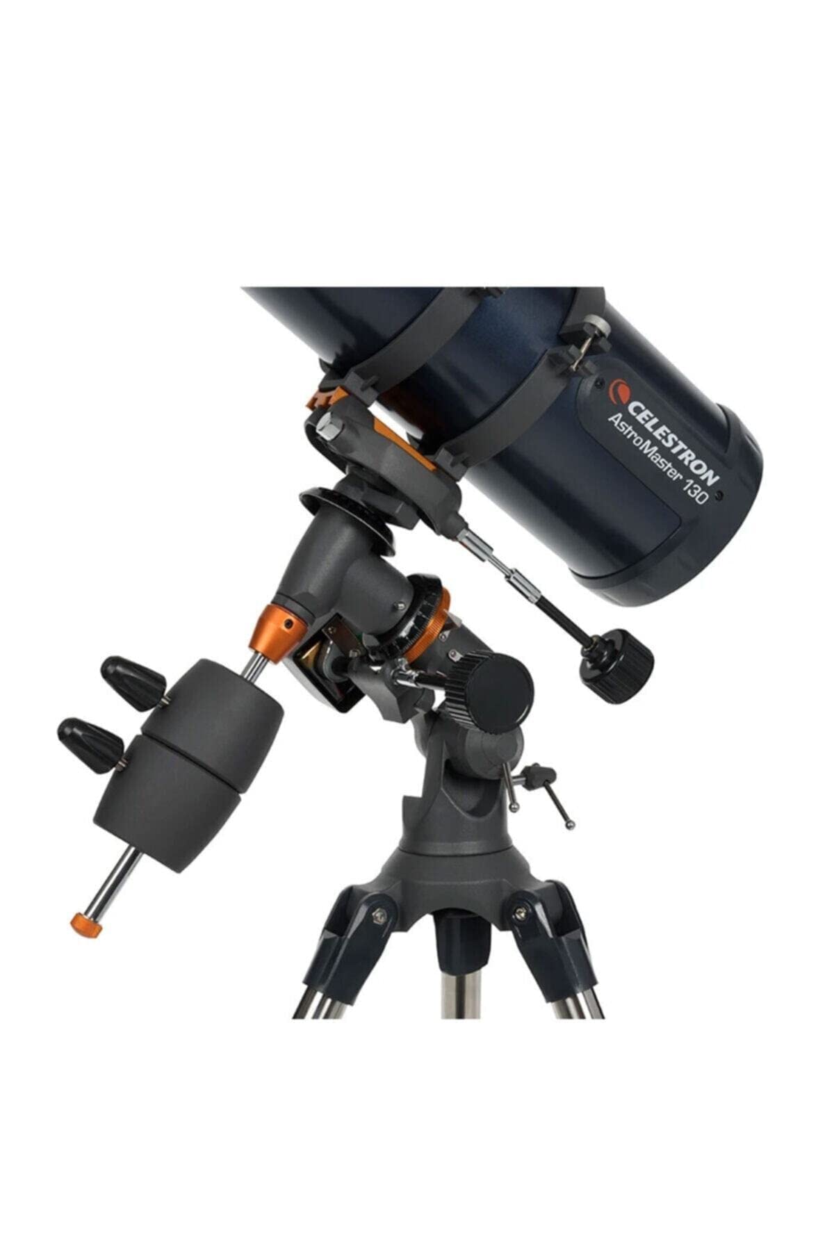 Celestron 31051 AstroMaster 130EQ Motor Drive Newtonian Reflector Telescope, Dark Blue