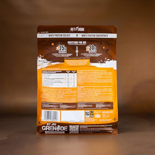 - Grenade Protein Powder | Whey Protein Blend with 30g Protein per Serving -