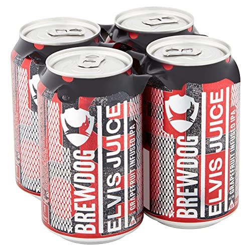 Brew Dog Elvis Juice Grapefruit Ipa, 4 x 330ml