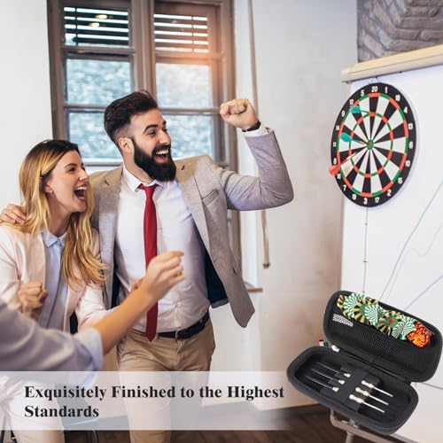 - Invalidism Dart Case | Darts Carrying Case for Steel Tip or Soft Tip Darts -