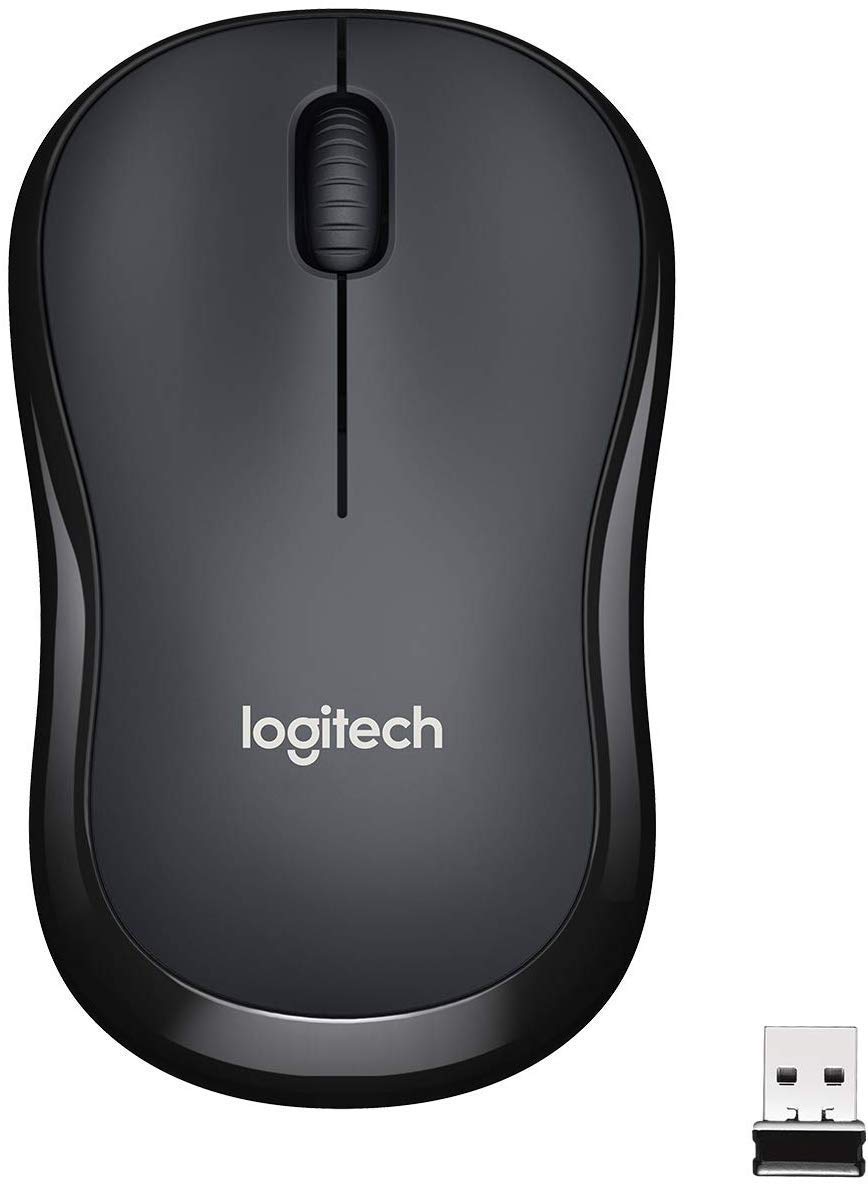 - Logitech M220 SILENT Wireless Mouse | 2.4 GHz with USB Receiver | 1000 DPI Optical Tracking -
