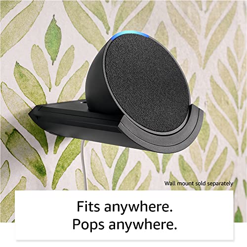 - Echo Pop | Full sound compact Wi-Fi and Bluetooth smart speaker with Alexa | Charcoal -