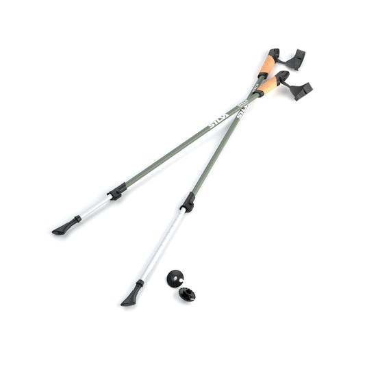 - Silva Walking Poles Aluminum Cork | Trekking Poles | Adjustable Length 105-140 cm -