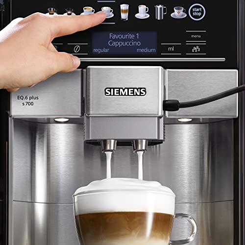 - Siemens TE653M11GB EQ6 plus S300 | Bean to Cup Fully Automatic Espresso Coffee Machine -