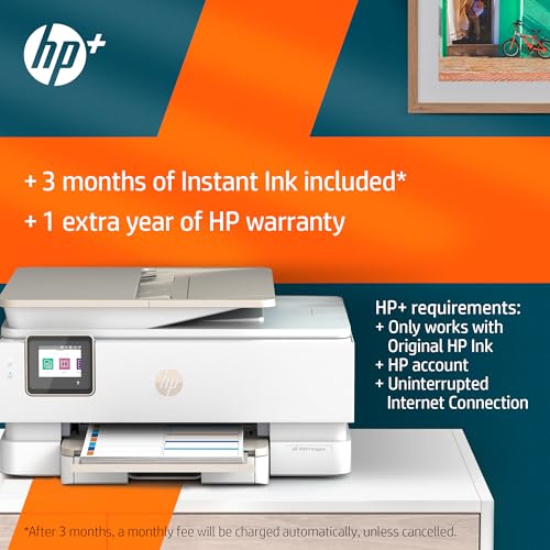 - HP ENVY Inspire 7920e All-in-One Wireless Colour Printer | 3 months of Instant Ink Included with HP+ -