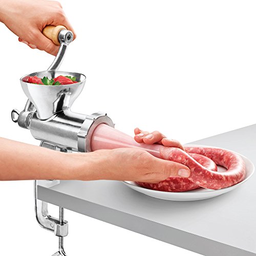 - Metaltex Meat Grinder | Aluminium | 10 x 14 x 26.5 cm -