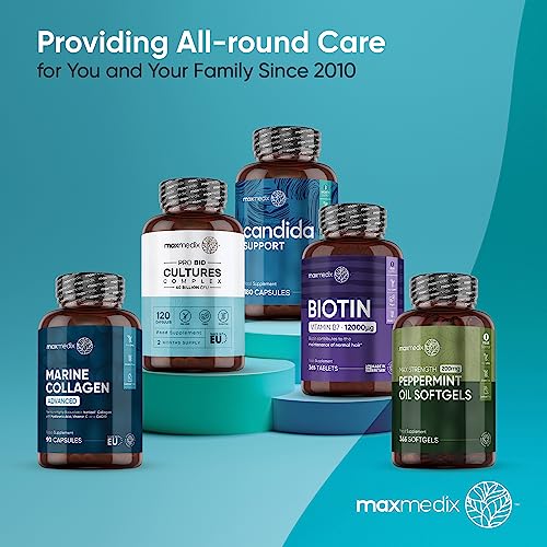 Bio Cultures Complex Probiotics & Prebiotics - 60 Billion CFU - 2 Months Supply - 120 Vegan Probiotic Complex Capsules for Adults - 20 Gut-Friendly Bacterial Cultures Like Lactobacillus Acidophilus