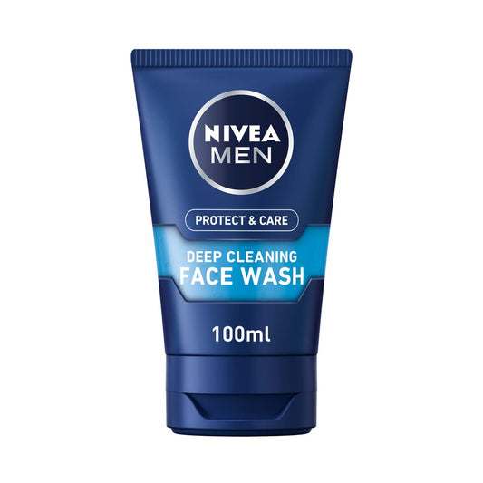 - NIVEA MEN Deep Cleaning Face Wash | Protect & Care | (100 Ml) -