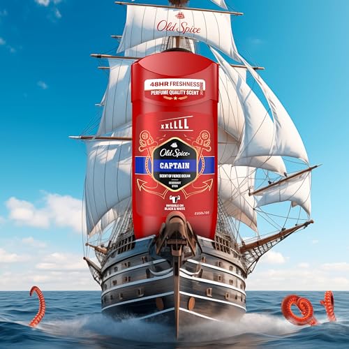 - Old Spice Captain Aluminium Free Deodorant Stick -