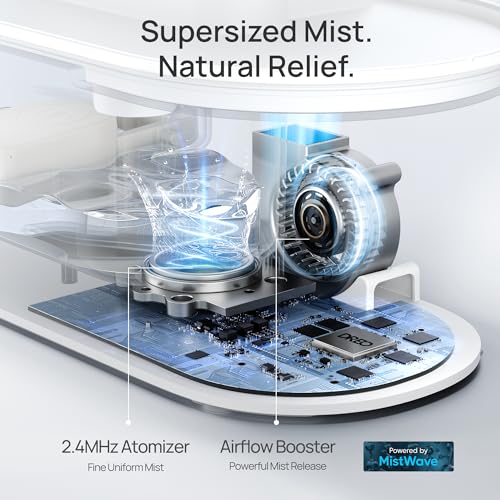 - Dreo Humidifier | 4L | Cool Mist Humidifiers | Quiet Humidifier | Essential Oil Diffuser -