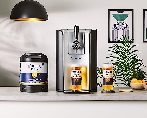 - PerfectDraft Pro Home Beer Cooler and Dispenser System and Corona Extra Keg -