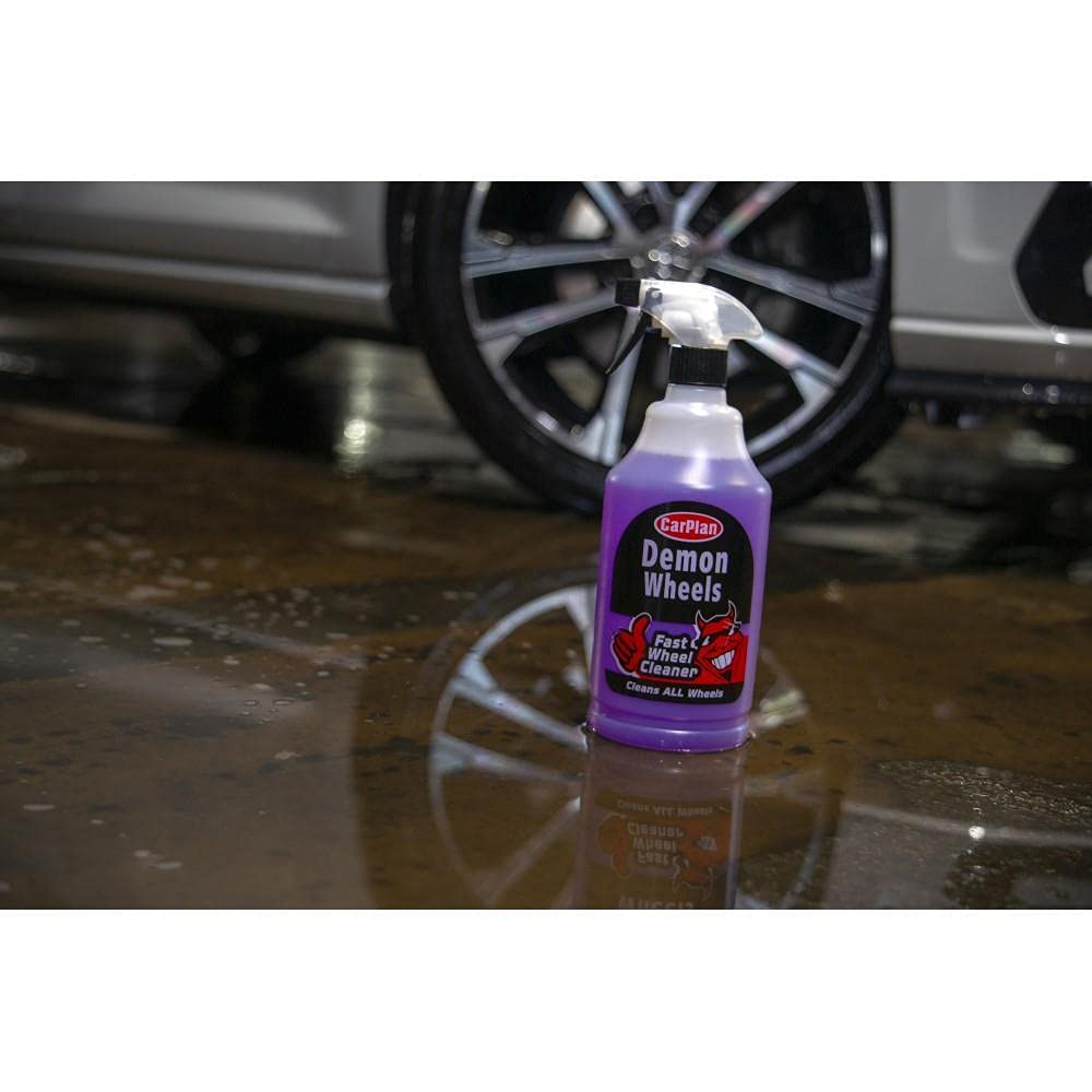 CarPlan Demon Wheels, Fast Wheel Cleaner, 1 Litre (Pack of 2)
