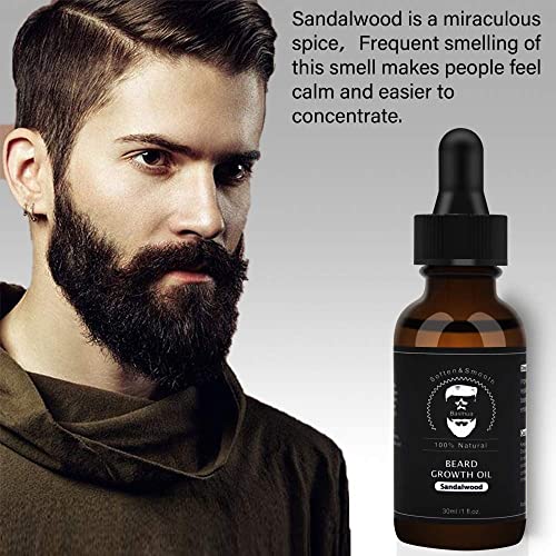 Beard Growth Oil (sandalwood scent)…