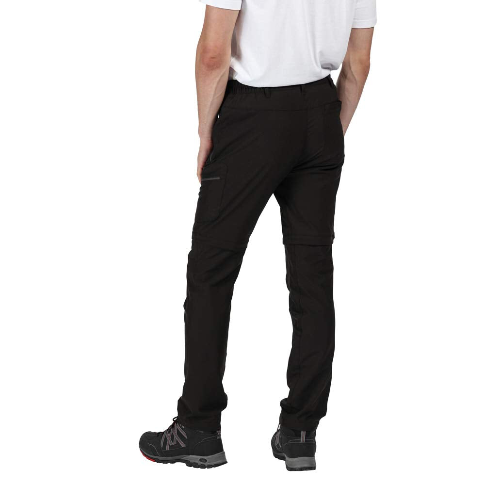 - Regatta Mens Highton Rip Off Zip Off Legs Walking Trousers -