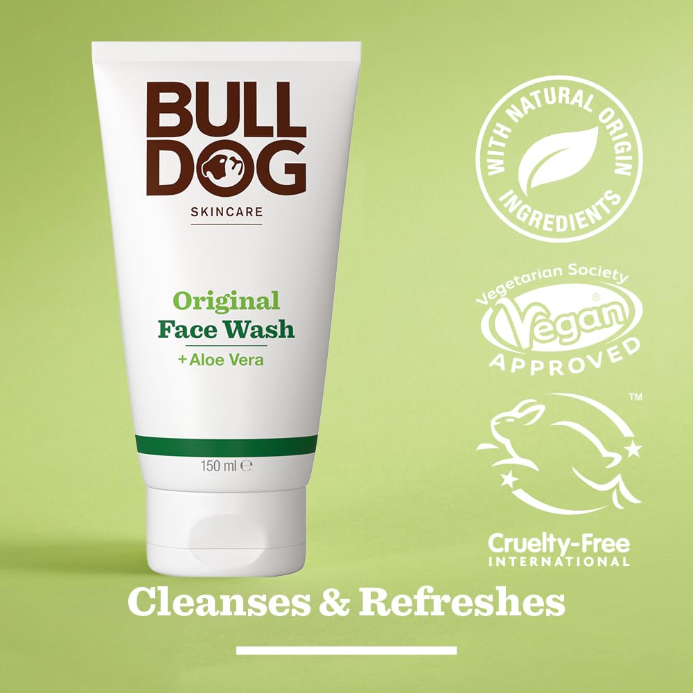 Bulldog Skincare Original Face Wash for Men 150ml