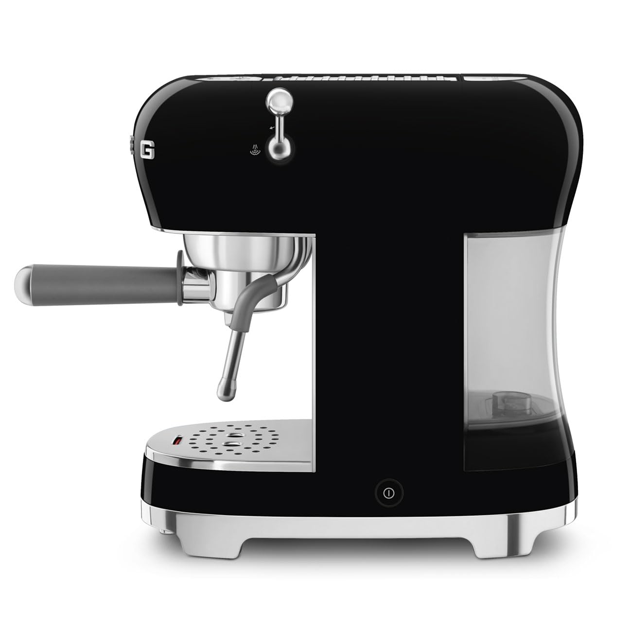 - Smeg ECF02BLUK Espresso Coffee Machine with Steam Wand | 1950s Retro Design -